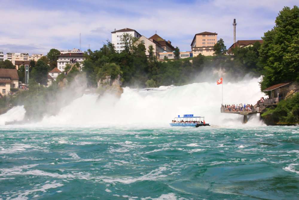 Rhine-Falls-observation-deck-in-Switzerland